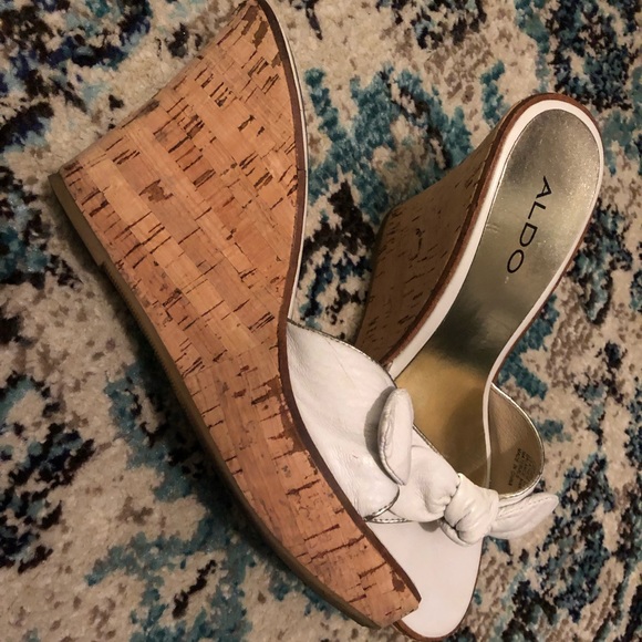 Aldo white wedges - Picture 3 of 6
